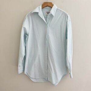Sunday Best Oversized Gingham Button Down Shirt